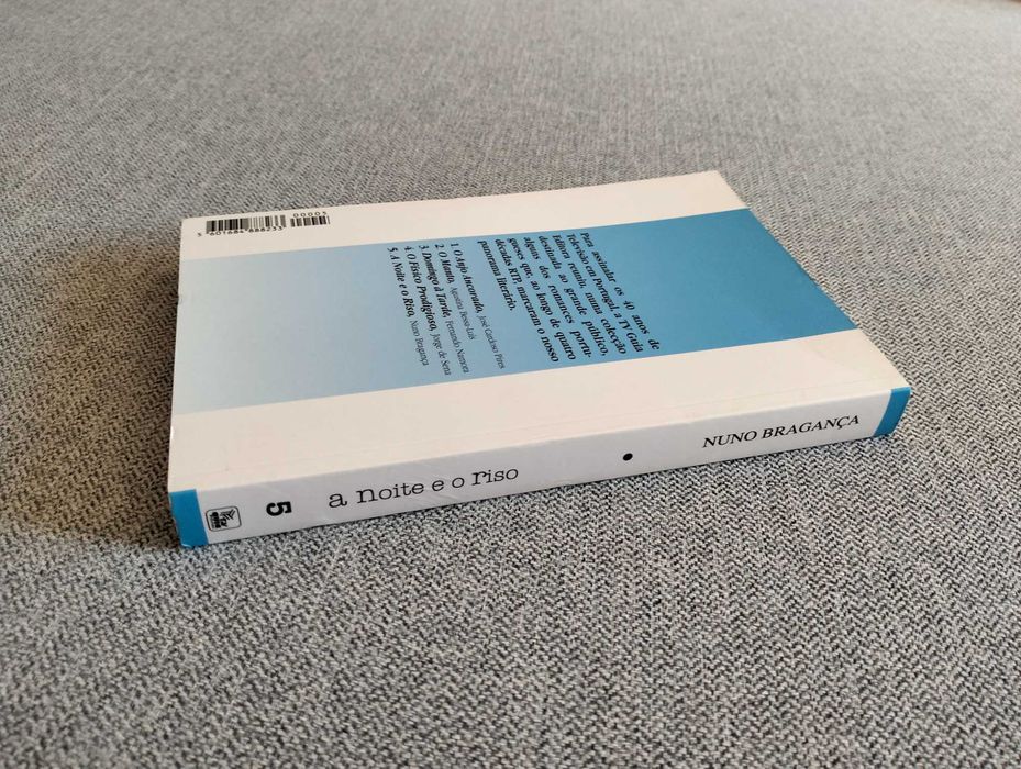 Livro "A noite e o riso" de Nuno Bragança