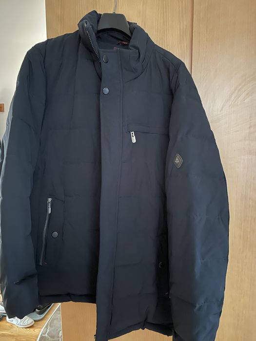 Kurtka meska XL-XXL, nowa, granatowa, bardzo ciepla