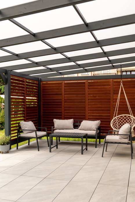 Taras || zadaszenie || poliwęglan || weranda ||