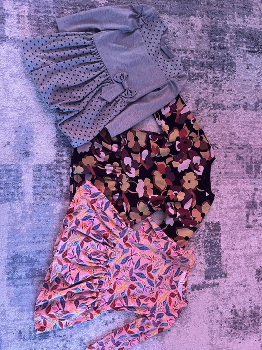 zestaw sukienek 3szt. sukienki dla dziewczynki 116 Next Coccodrillo