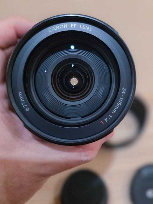 Objetiva Canon EF 24-105mm f/4L IS USM – Excelente Estado!
