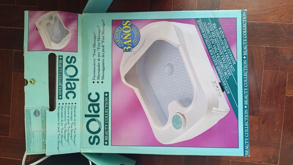 Hidro massajador de pés novo