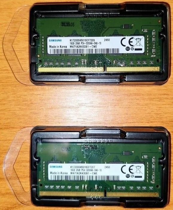 DDR4 KIT 32Gb PC4-25600s 3200Hz Samsung sodimm