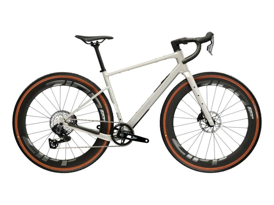 Rower gravel Kross Esker ADV G300 2027 Carbon koła ZIPP rozm. M-19" L-20" XL-21" platyna - Nowy - sklep Śląsk