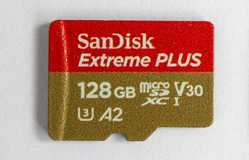 Карти пам'яті SanDisk Extreme PLUS 128GB (A2) V30 4K, 32GB, 8GB