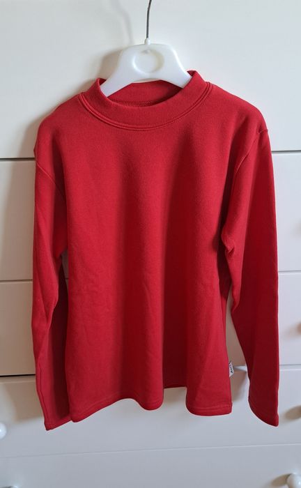 Camisola manga comprida cardada