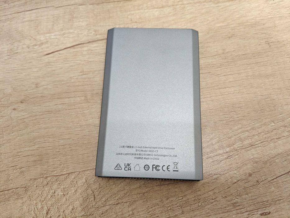 ORICO Aluminiowa obudowa dysku twardego 2,5 cala USB-C 3.2 6 Gbps