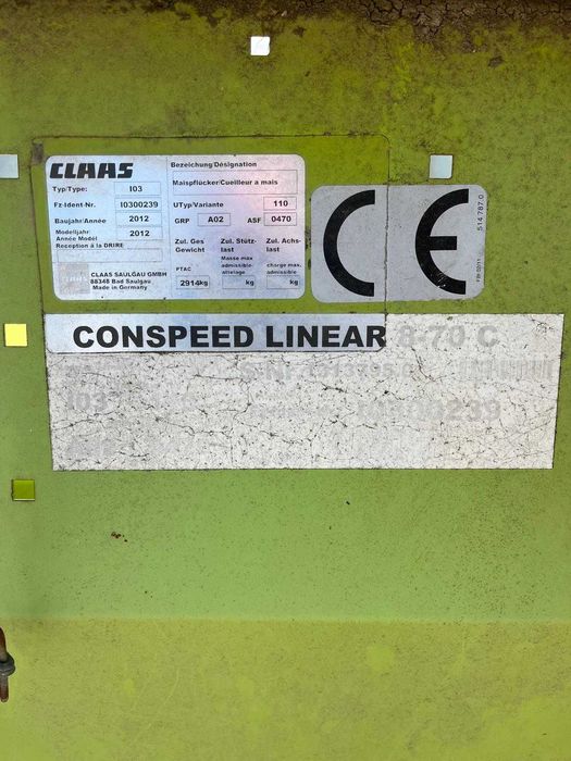 Комбайн CLAAS LEXION 750 APS HYBRID – Рік випуску 2014