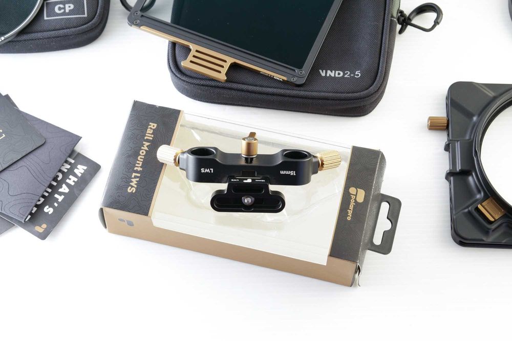 PolarPro BaseCamp VND Kit matte box + RAIL MOUNT LWS 15mm
