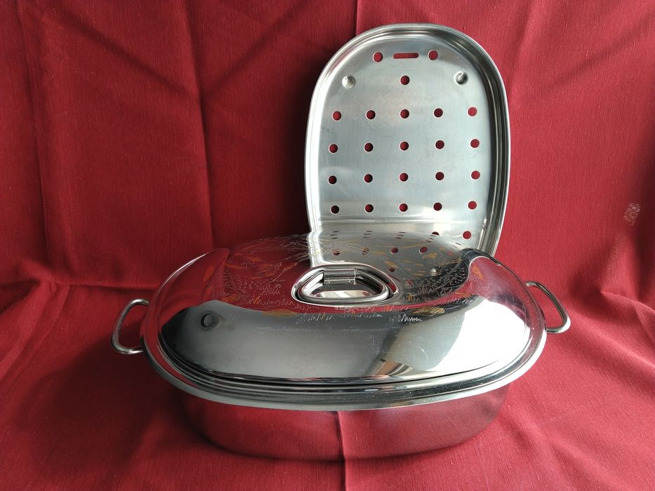 Panela antiga oval cozer a vapor424023878849024003