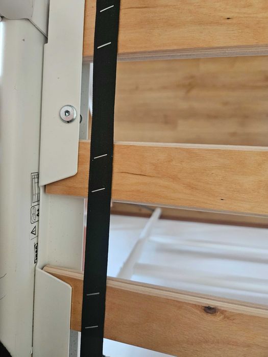 Rama łóżka na antresoli- Vitval Ikea- łóżko piętrowe