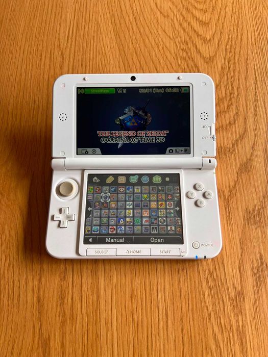 Nintendo 3DS XL Branca com 100+ Jogos