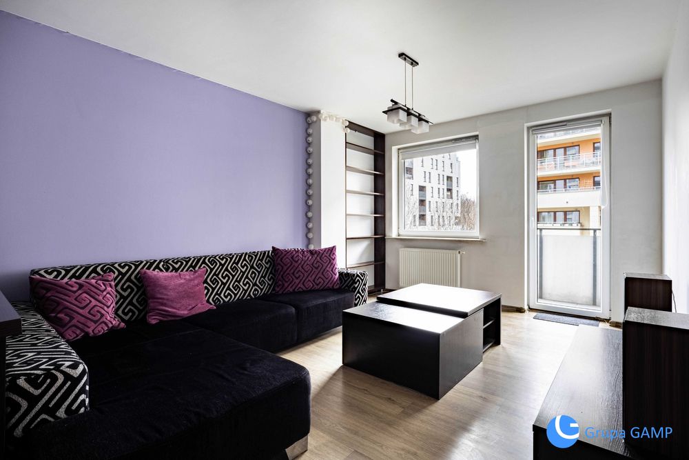 2-pok. 46m2*balkon*ul. Poznańska*Krowodrza