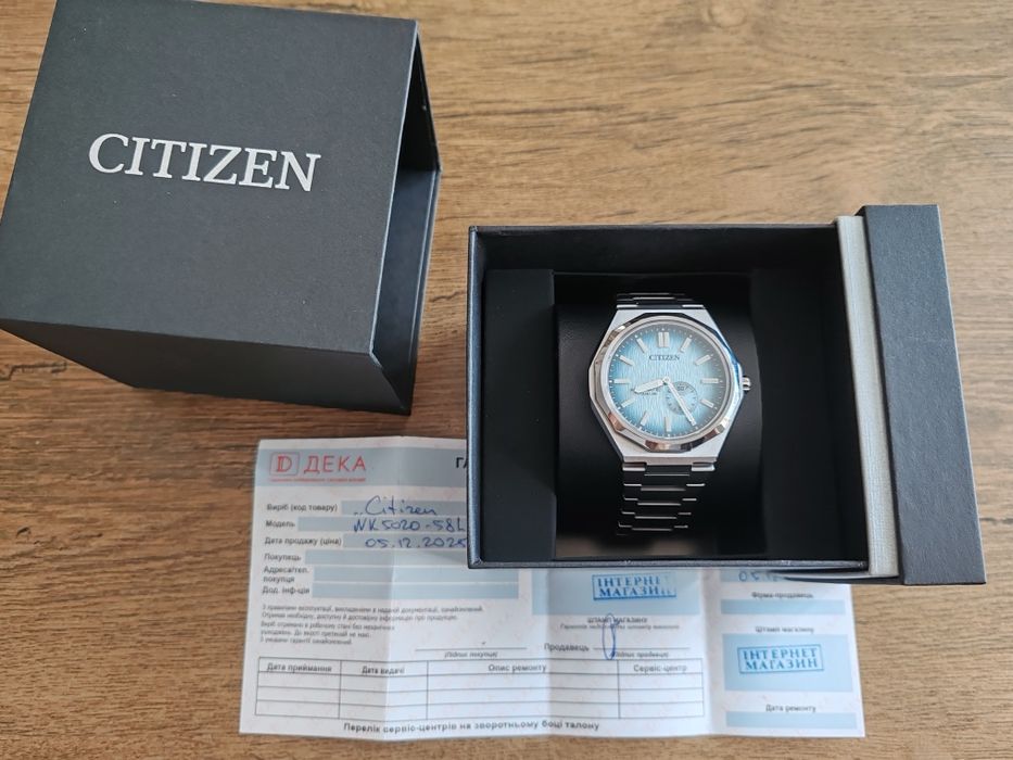 Годинник Citizen Super Titanium Zenshin 60 NK5020-58L