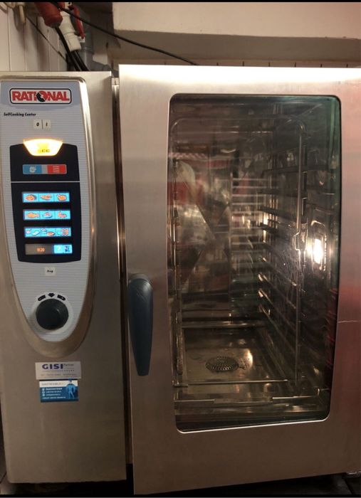 Rational SCC 101 piec konwekcyjno parowy elektryczny , jak nowy