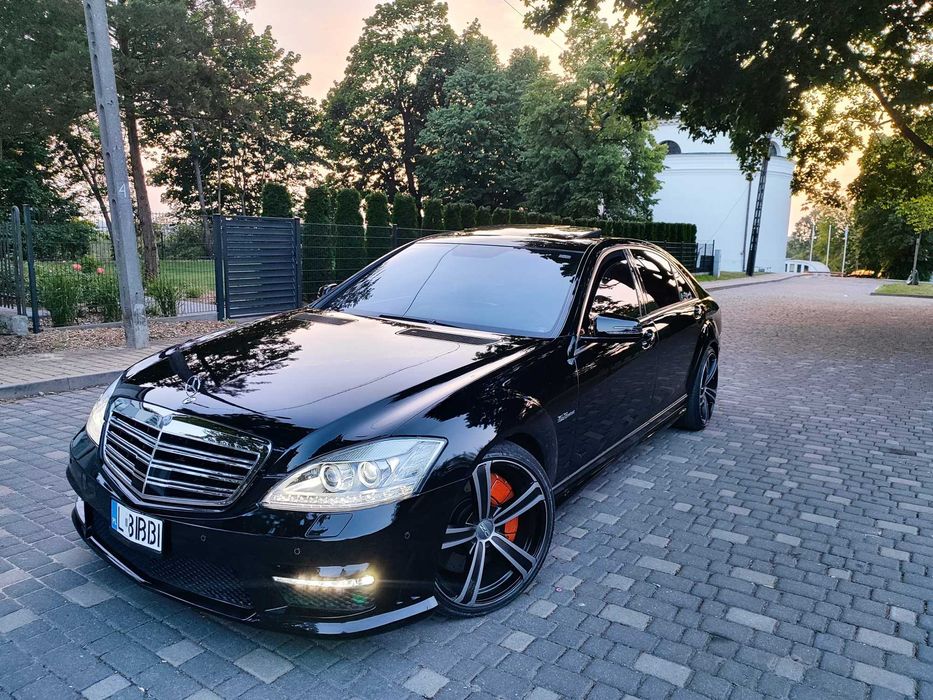 Mercedes Benz S63 AMG W221 | 6.2 V8 525KM Long | Bezwypadkowy | 1wszy właściciel w PL | Auto dla Purysty