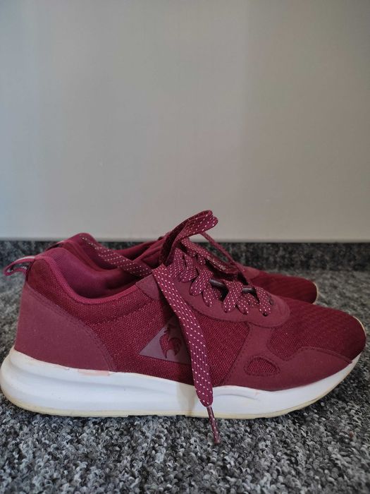Buty bordowe sportowe Le Quoc Sportif