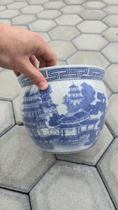 Cachepot chinês porcelana