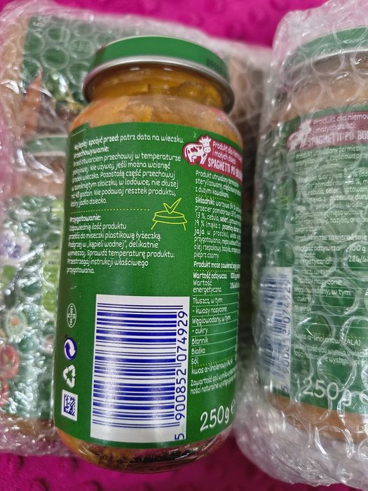 Bobovita spaghetti po bolońsku 8x250g