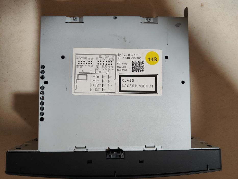 Auto Rádio Skoda Swing