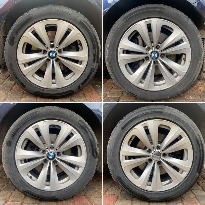 Диски BMW R18 234 стиль з зимовою резиною 245/50 титан колеса