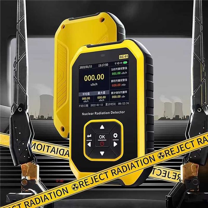 Дозиметр на акамуляторі FNIRSI GC-01, лічильник гейгера, тест радіації