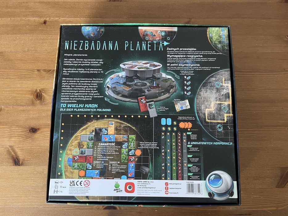 Niezbadana Planeta + Dodatki Druk 3D