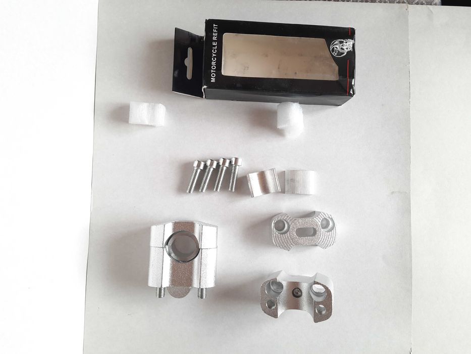 Проставки на руль мотоцикла алюмінієві Мото Стійки на кермо 22мм 28мм