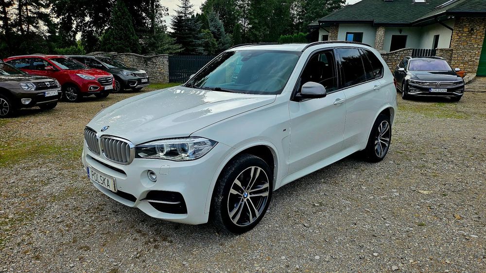 BMW X5 M M50D 4x4 Xdrive Salon PL. Bezwypadkowy Full Opcja Piękny Stan Zamiana