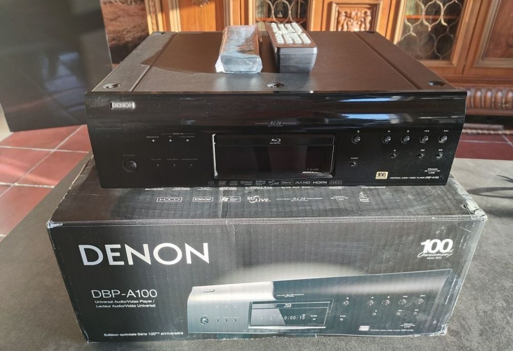 Denon 100th Anniversary Universal SACD / CD / Blu-Ray Player, DBP-A100