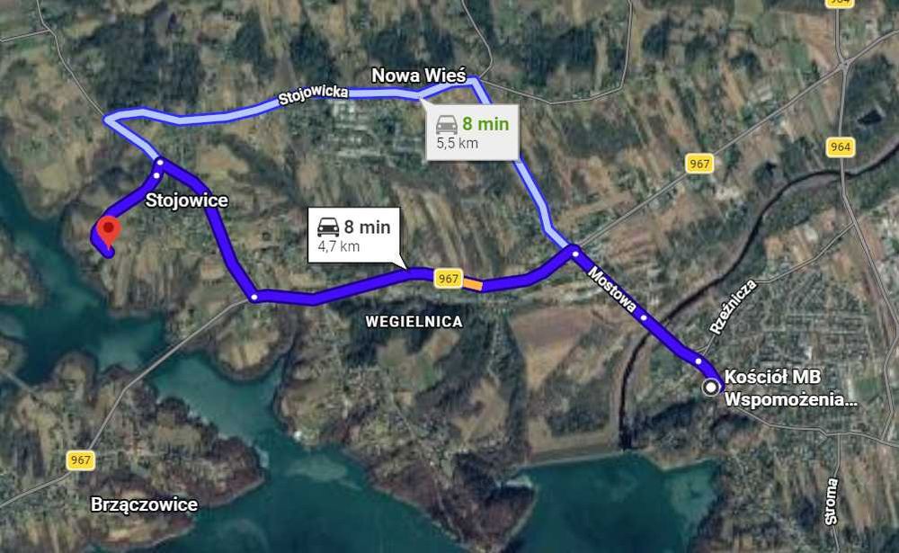 Działka Budowlana 220 m² - Stojowice koło Dobczyc - Widok 4