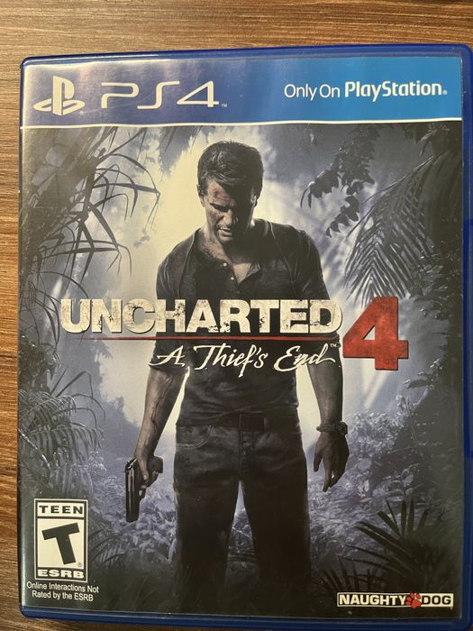 Диск гра Uncharted 4: A Thief's End PS4