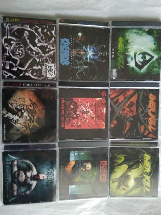 Kreator/Testament/Over Kill//сд диски.
