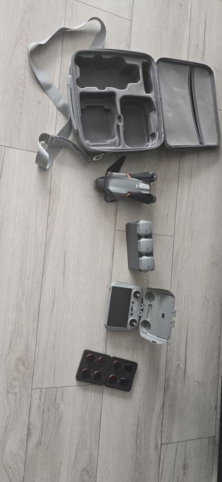 Dji AIR 3 FMC, Gwarancja, Dji Care ponad rok, Filtry ND (bez kontrolera) 10 cykli