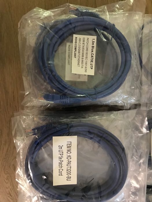 Zestaw kabli LAN / patchcord / RJ45/Cat.5e