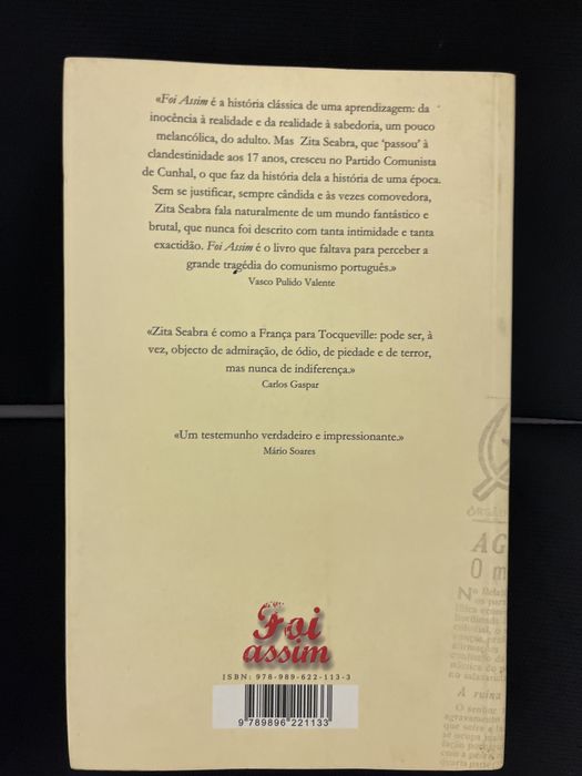 Foi assim - Zita Seabra