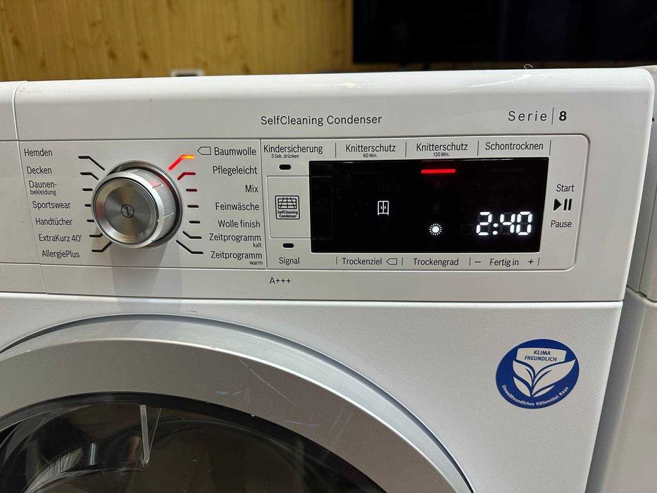 Сушильна машина Bosch
mod. WTY887W з Німечинни Б\В