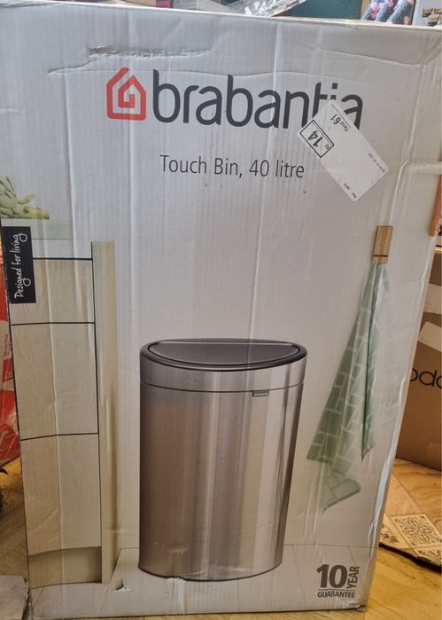 Brabantia touch bin kosz na odpady 40 l