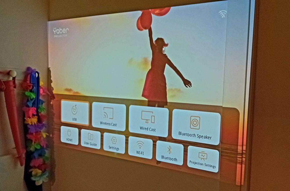 Projetor portátil Yaber L2s