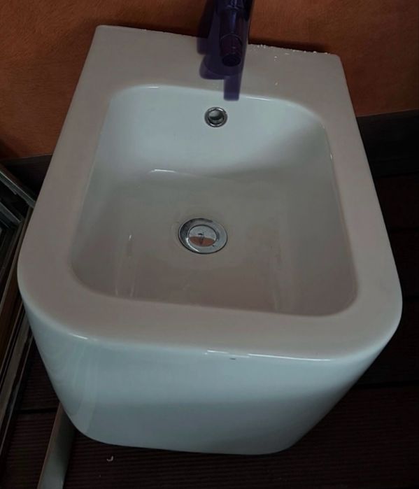 Bide suspenso cor branca