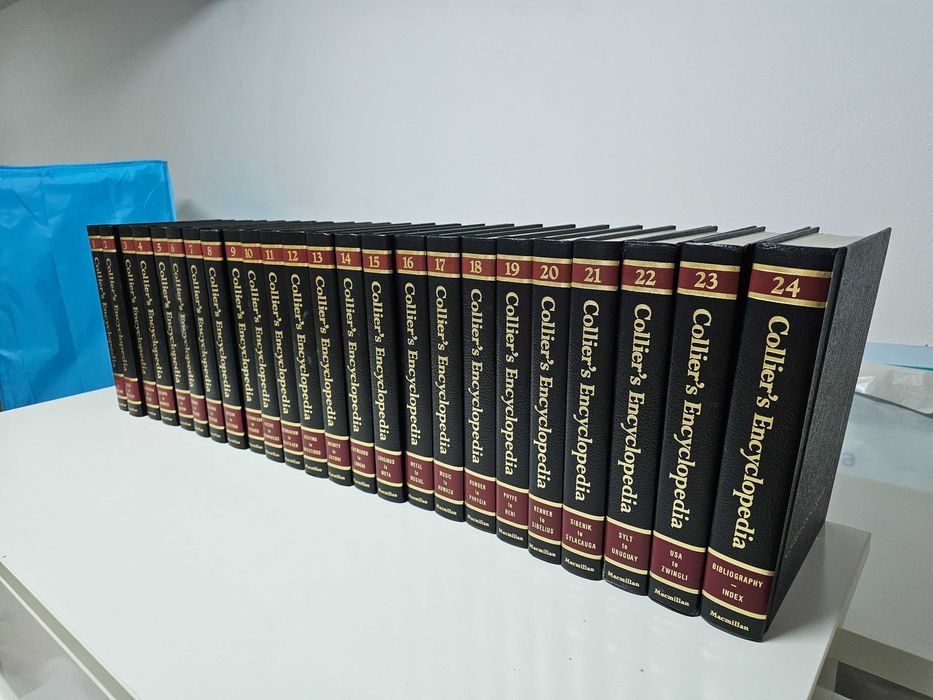 Collier's Encycolpedia - Edição 1994 completa Em inglês