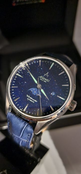 Atlantic Worldmaster Nightsky Moonphase Automatic - fazy księżyca