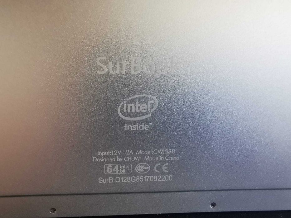 CHUWI SurBook Windows 10 2K Screen Intel Apollo Lake Tablet