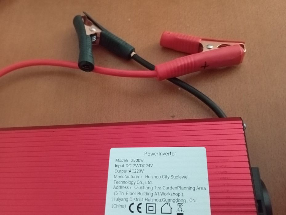Inversor 12 V para 2500 W