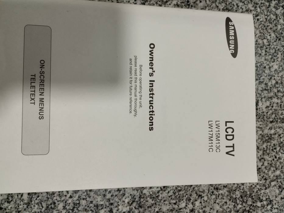 TV lcd Samsung 17 polegadas