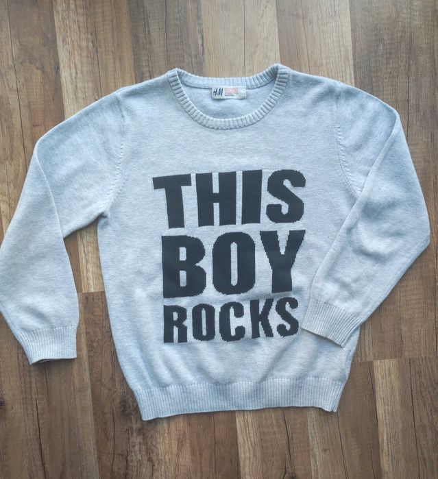 H&M - sweterek r. 110/116 (4-6 lat)