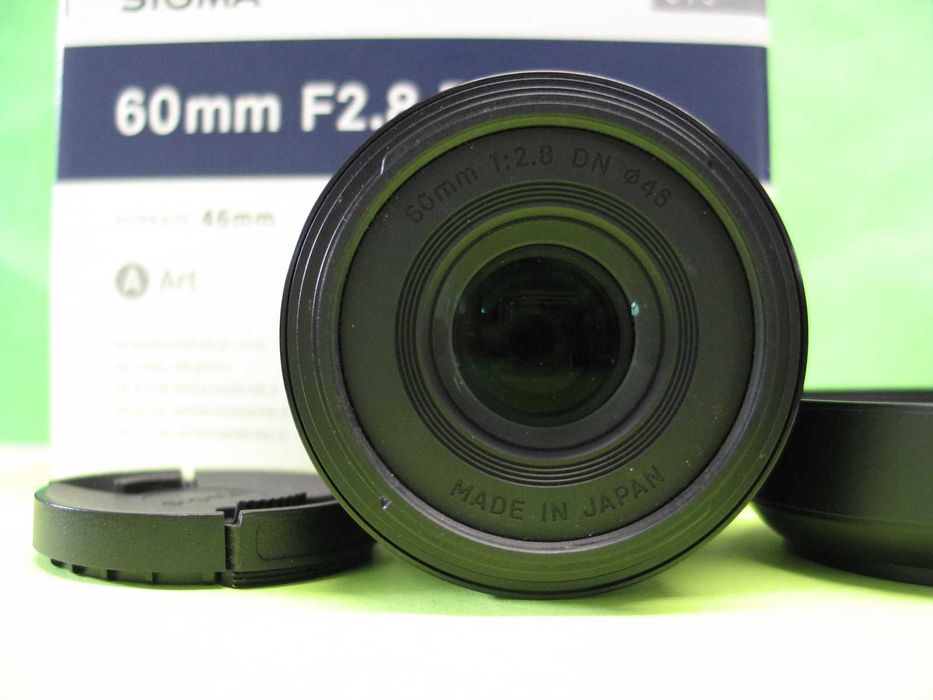 Sigma 60mm f2.8 DN (para Sony E) - Lente prime