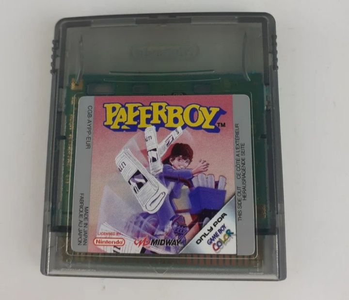Paperboy game boy color
