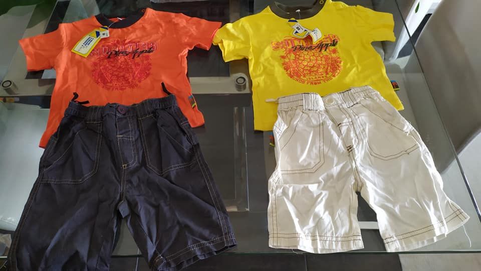 NOVO conjuntos para menino tamanho 80 e 86 ( 18 meses e 2 anos)