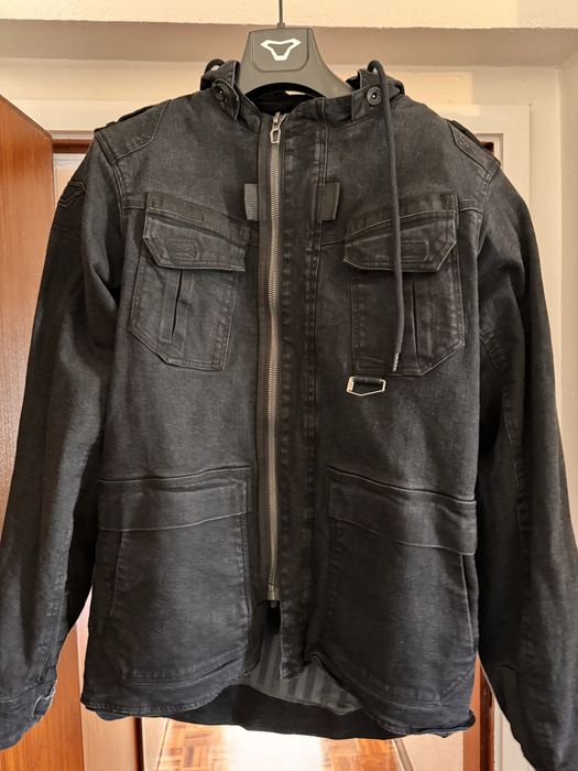Blusão “Macna Combat Motorcycle Textile Jacket”. Tamanho XL.